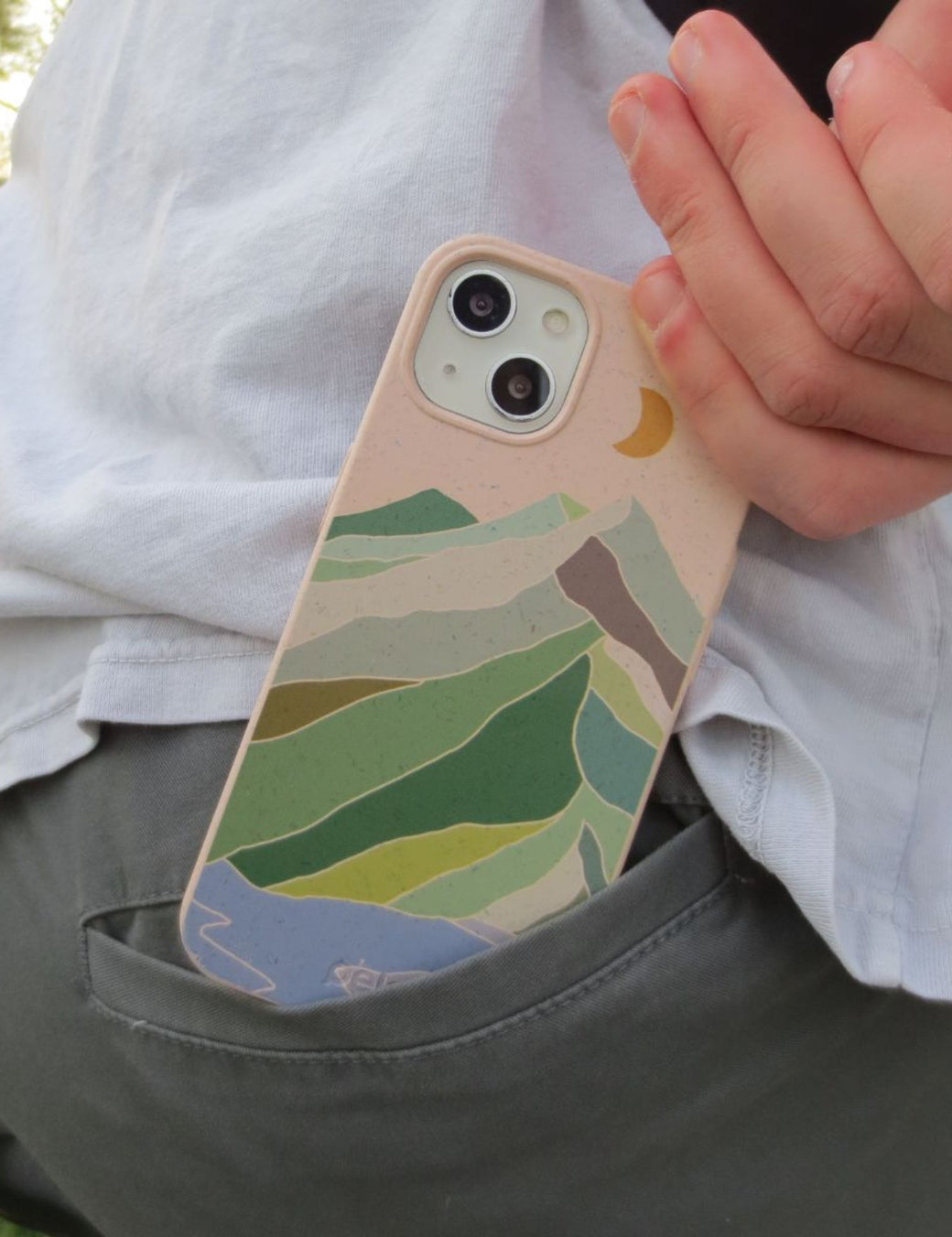 Seashell Mountain Sketch Samsung Galaxy S23+(Plus) Case