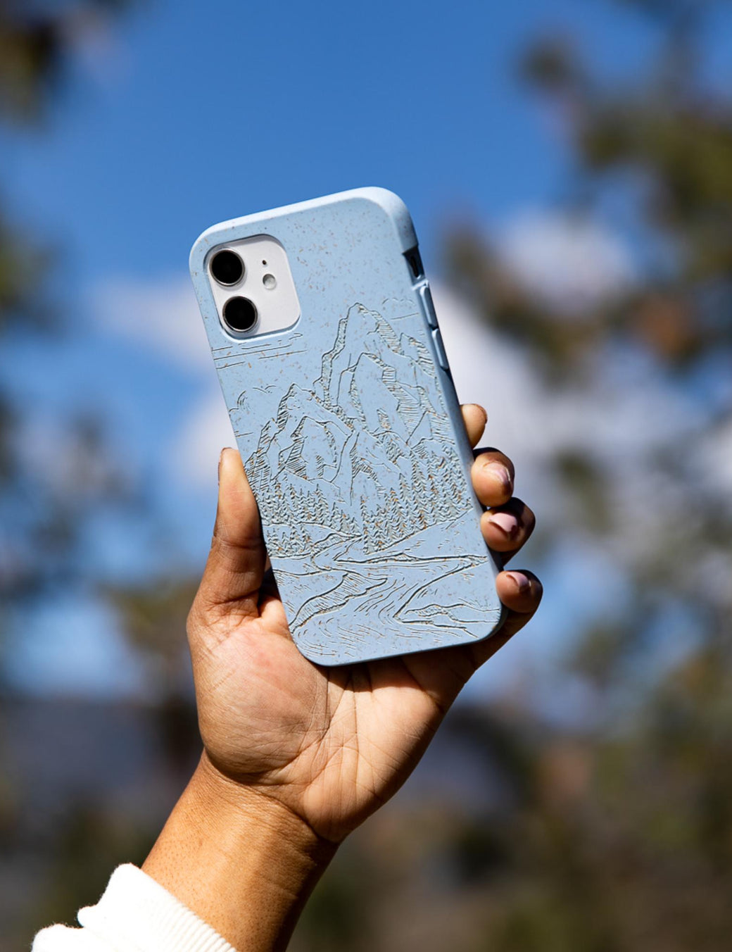 Powder Blue Rockies Google Pixel 7a Case