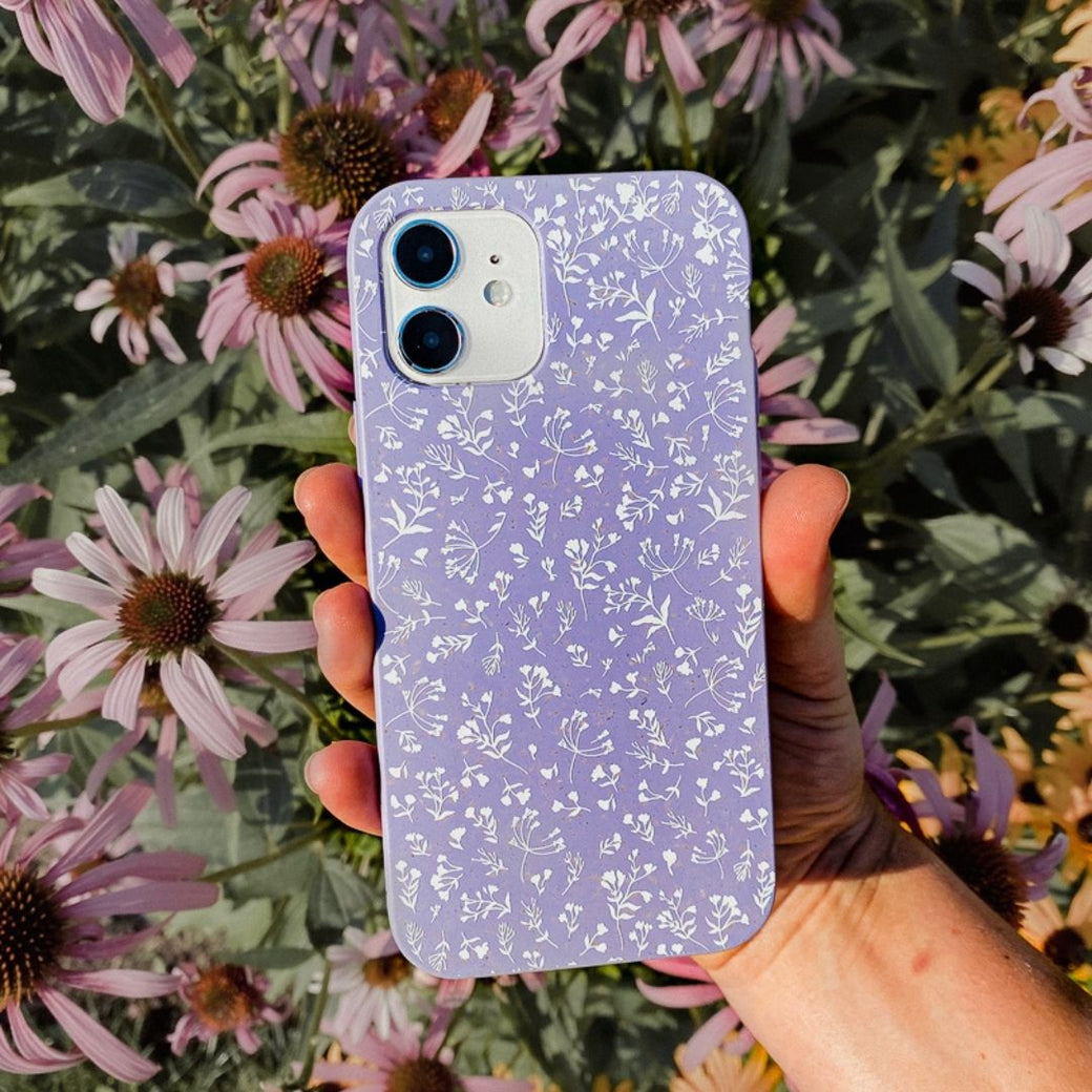 Lavender Dreamy Meadow iPhone XR Case
