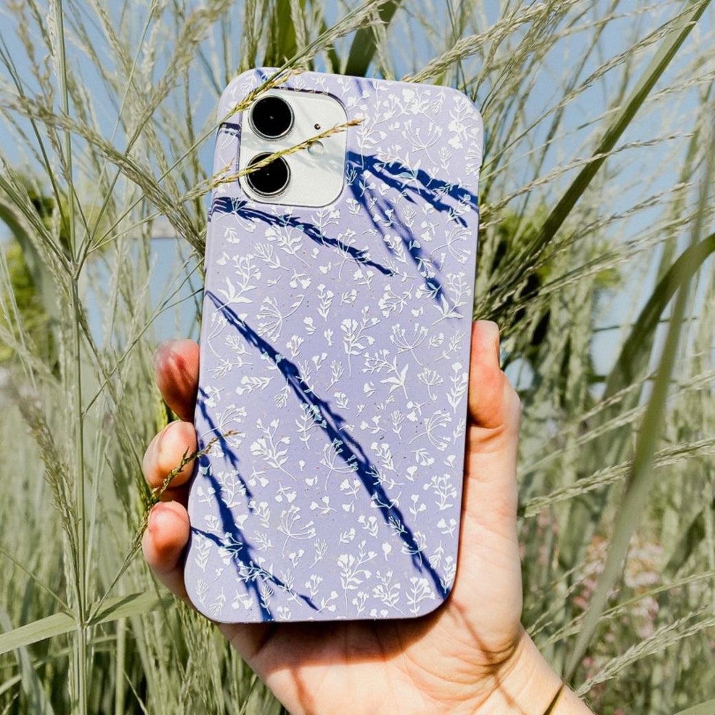 Lavender Dreamy Meadow iPhone XR Case