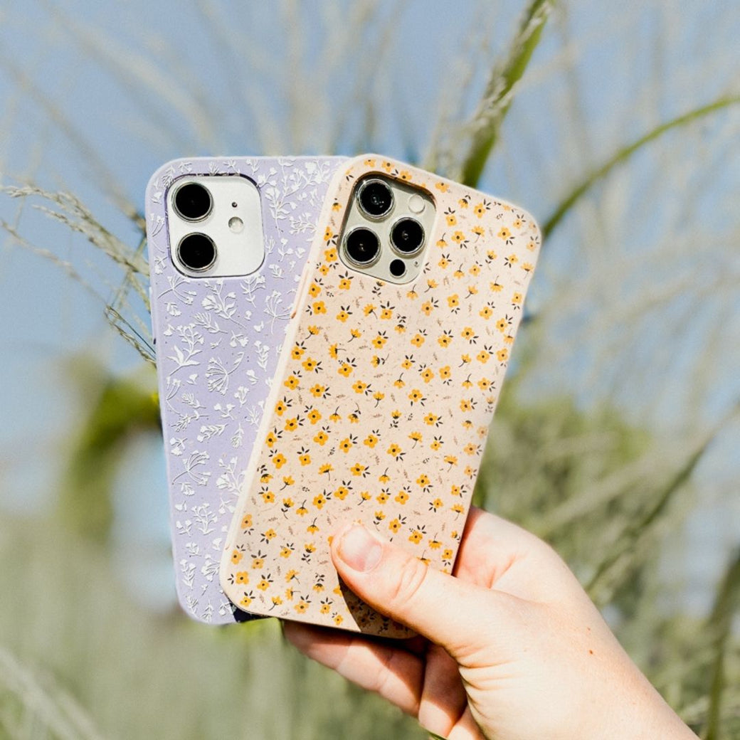 Lavender Dreamy Meadow iPhone X Case
