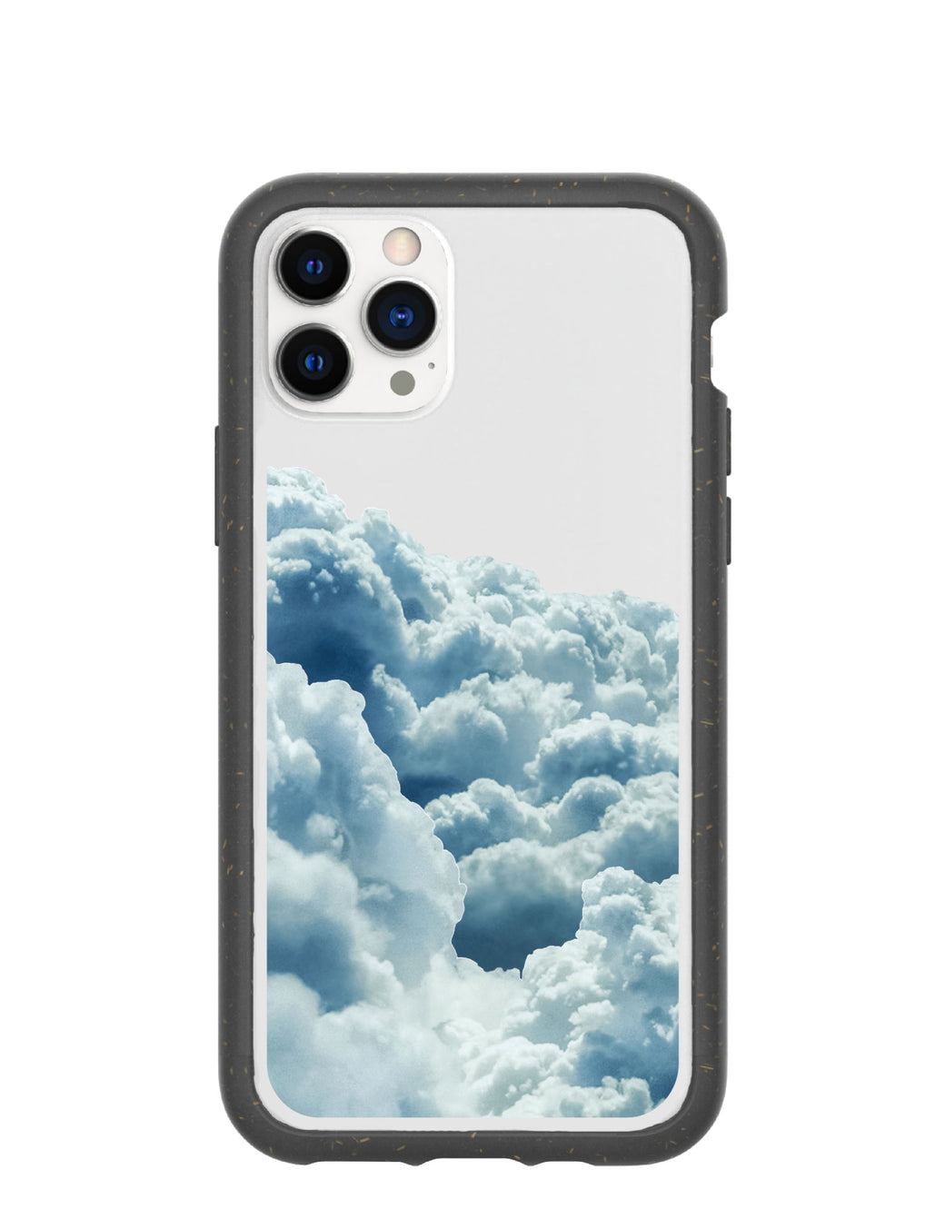 Clear Above the Clouds iPhone 11 Pro Case With Black Ridge