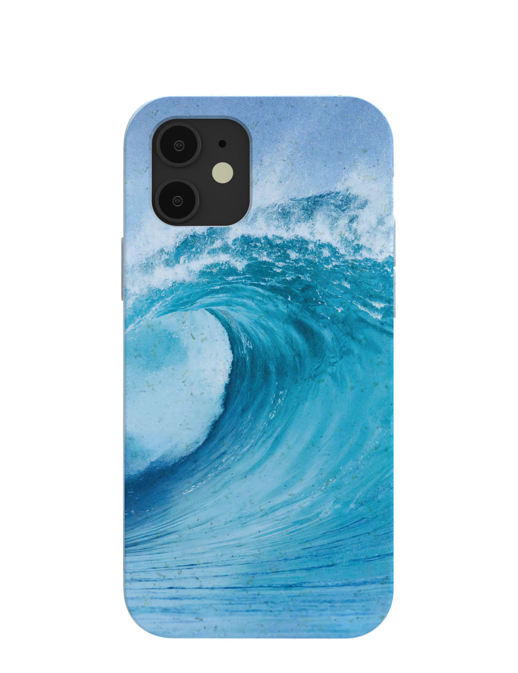 Powder Blue Big Wave iPhone 12/ iPhone 12 Pro Case