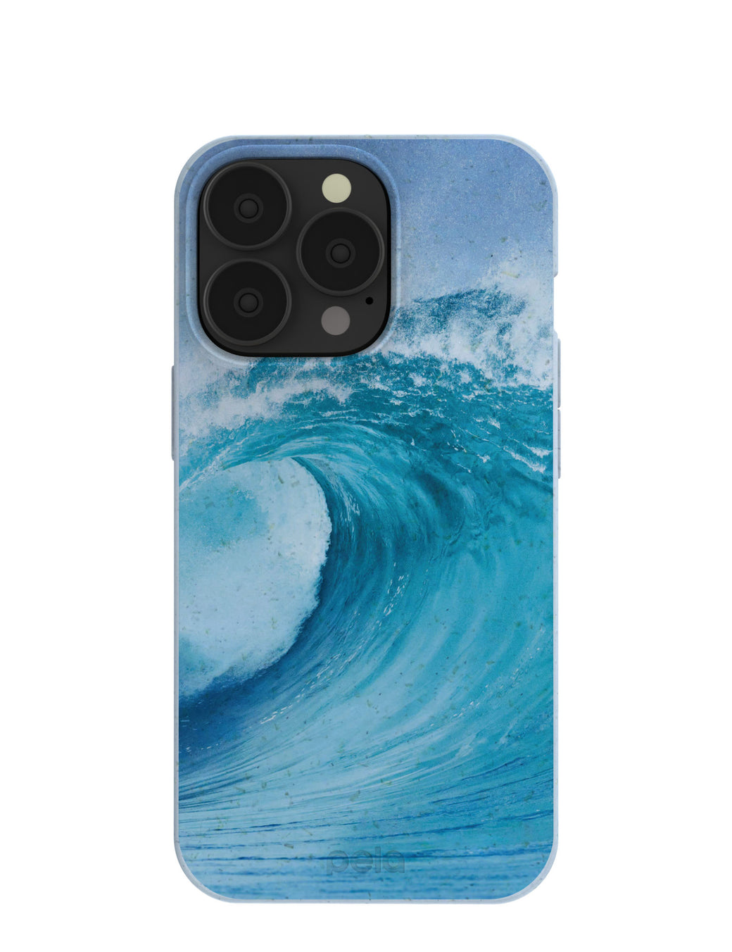 Powder Blue Big Wave iPhone 13 Pro Case