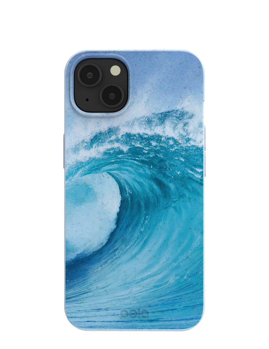 Powder Blue Big Wave iPhone 13 Case