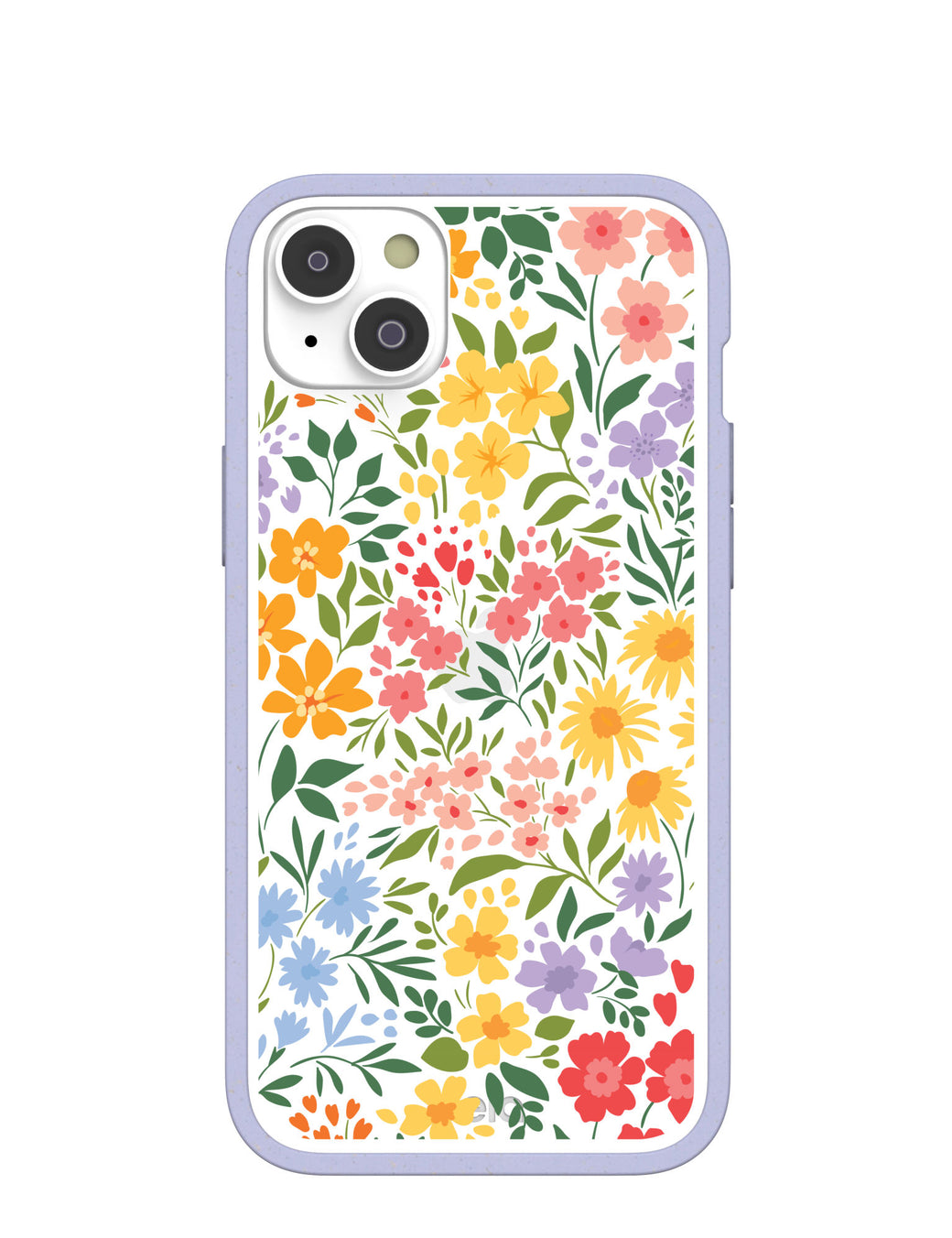 Clear Blooming Wild iPhone 14 Plus Case With Lavender Ridge
