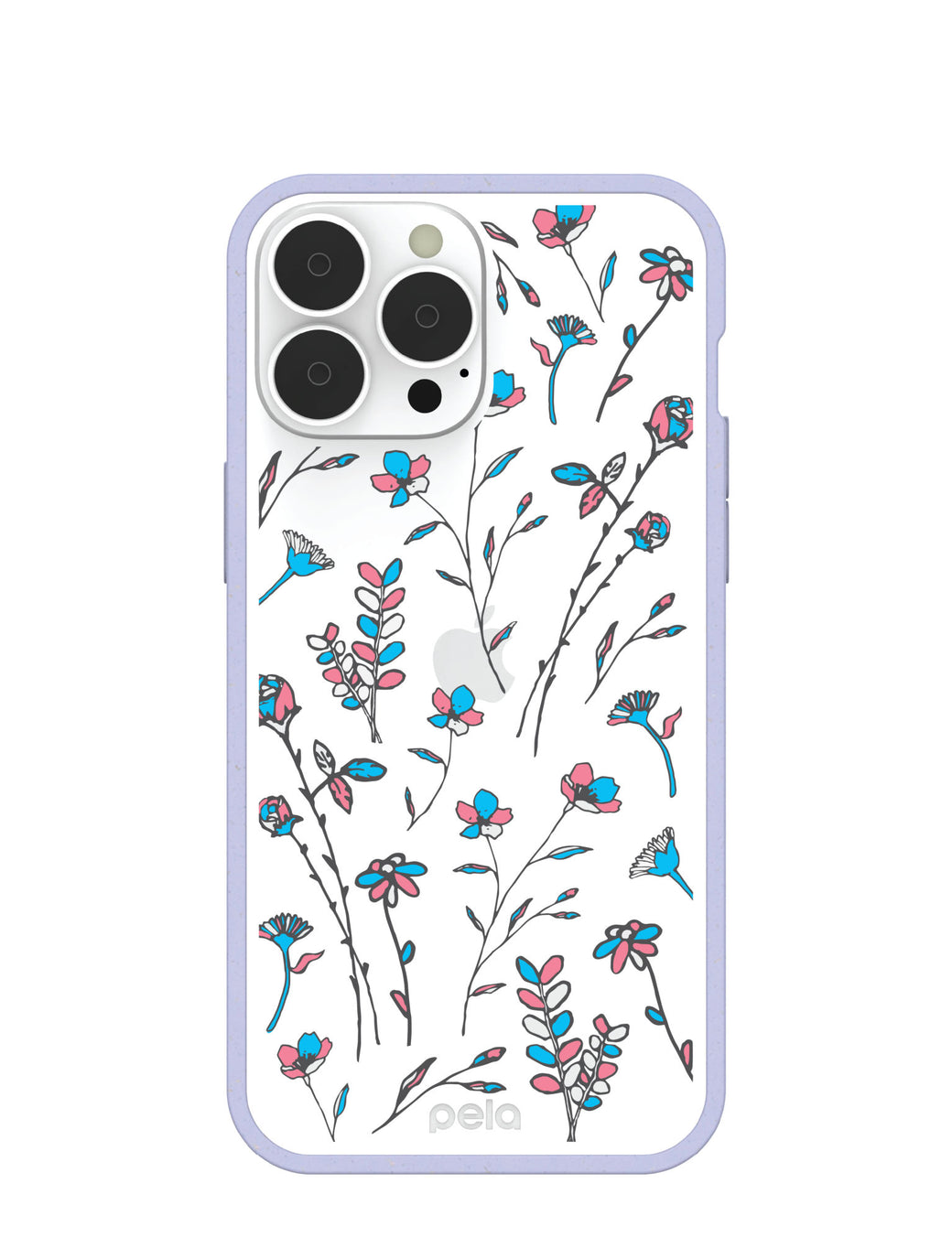 Clear Bloom iPhone 13 Pro Max Case With Lavender Ridge