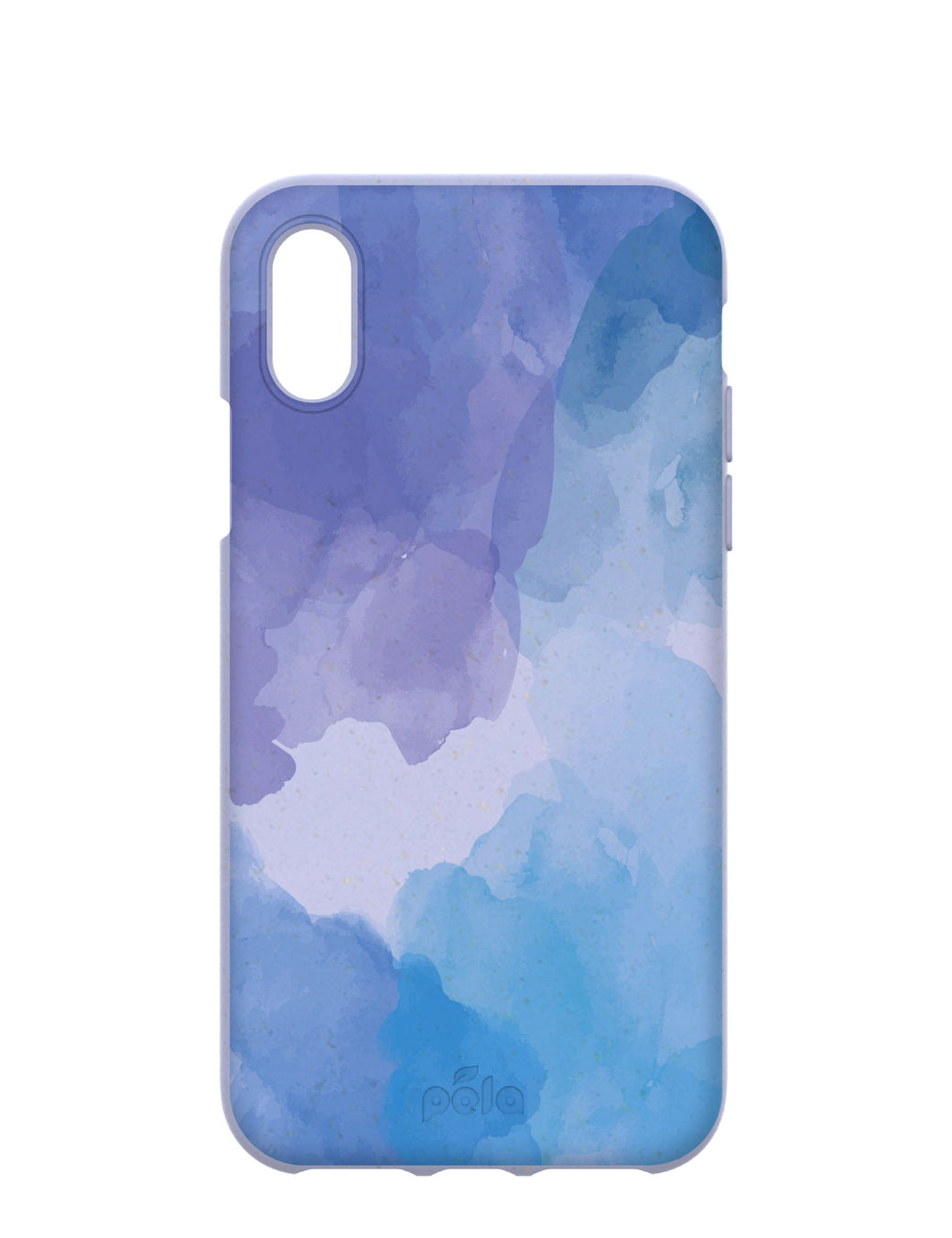 Lavender Blue Reflections iPhone X Case