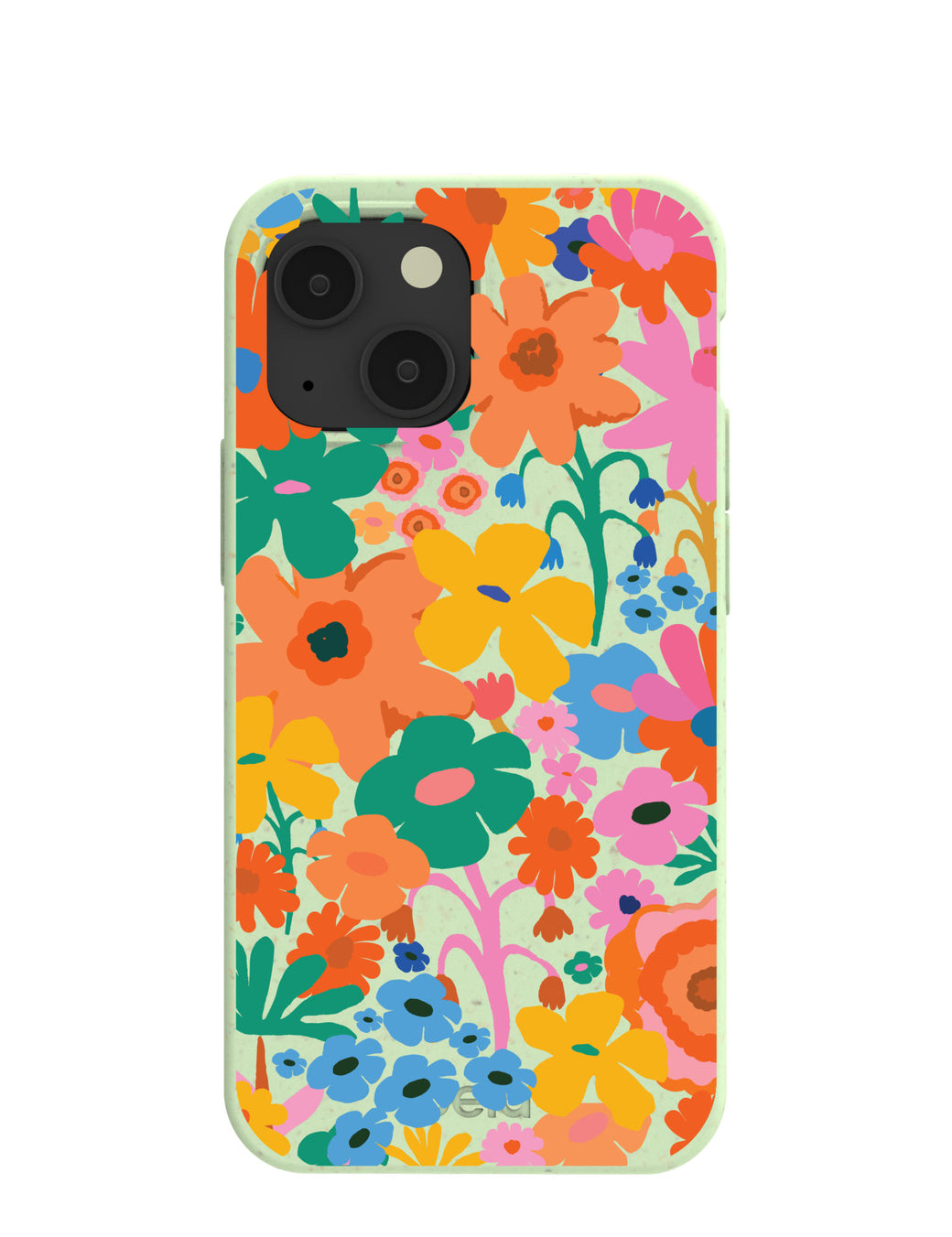 Sage Green Bright Spring iPhone 13 Mini Case
