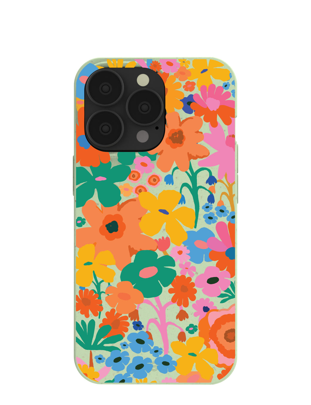 Sage Green Bright Spring iPhone 13 Pro Case