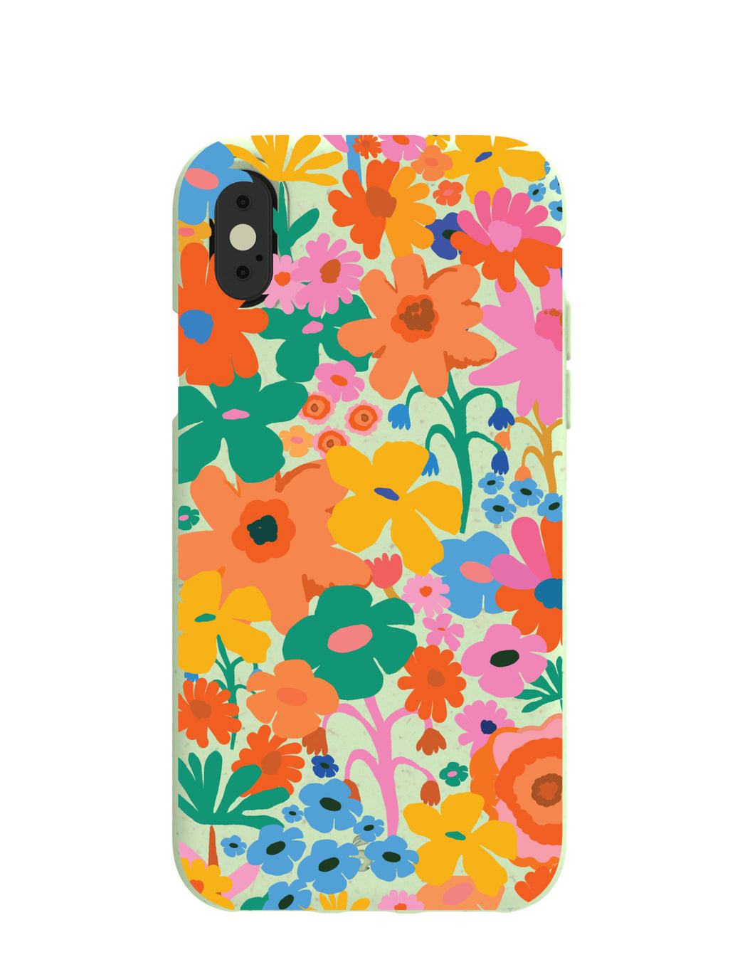 Sage Green Bright Spring iPhone X Case