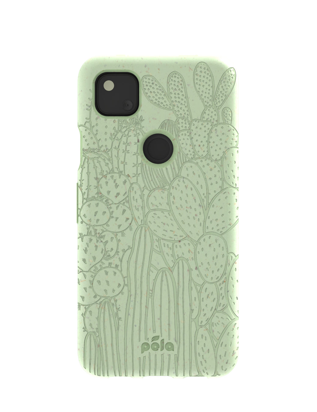 Sage Green Cacti Google Pixel 4a Case