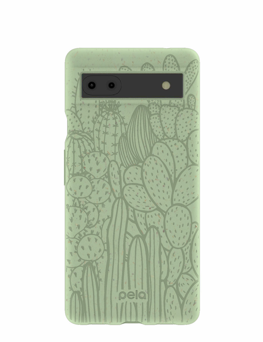 Sage Green Cacti Google Pixel 6a Case