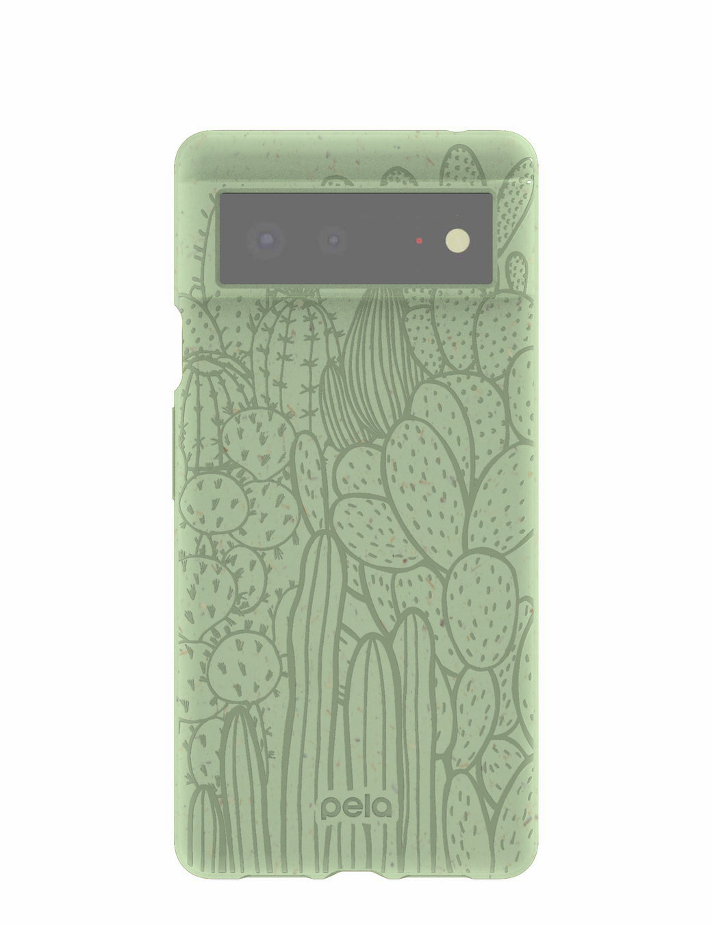 Sage Green Cacti Google Pixel 6 Case