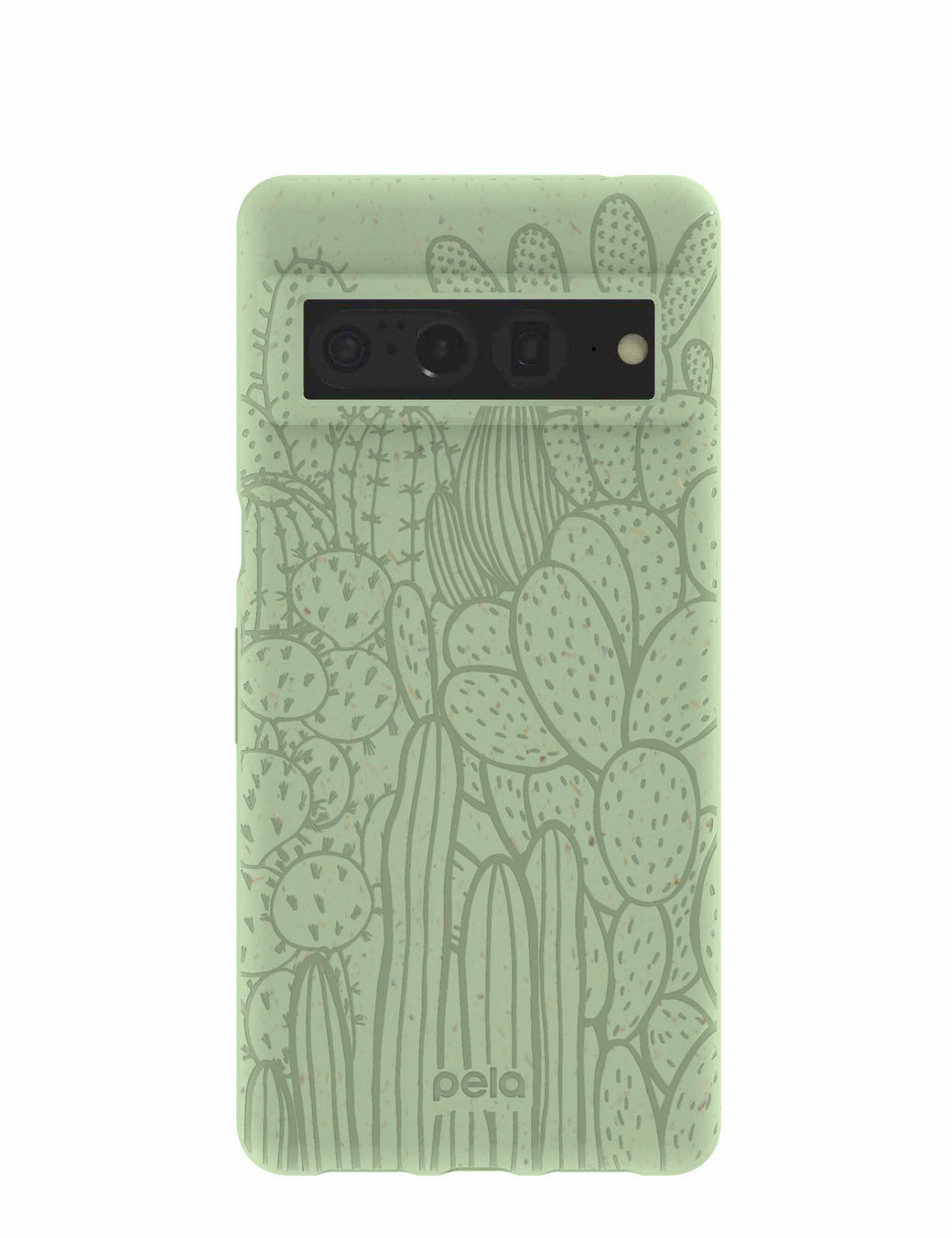 Sage Green Cacti Google Pixel 7 Pro Case
