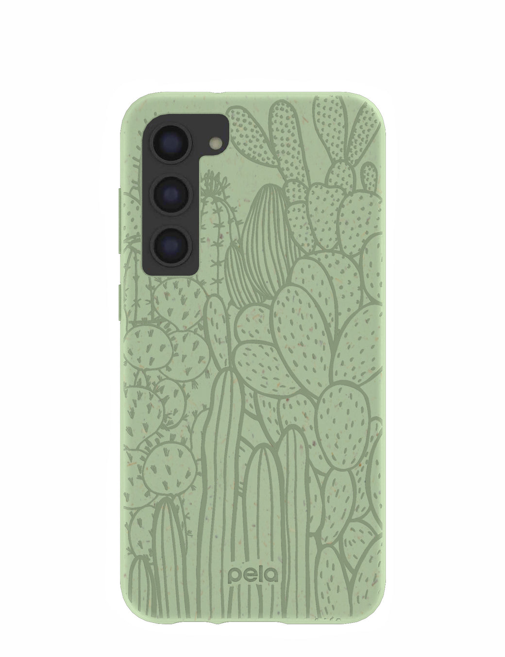 Sage Green Cacti Samsung Galaxy S23+(Plus) Case