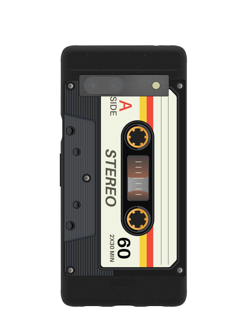 Black Cassette Google Pixel 7a Case