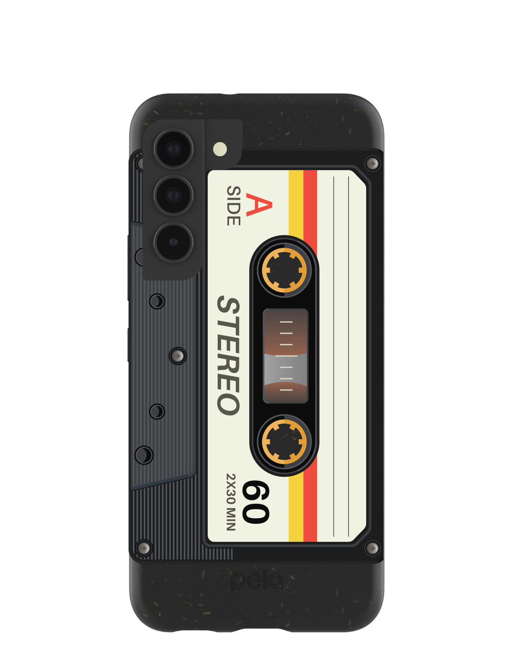 Black Cassette Samsung Galaxy S22 Case
