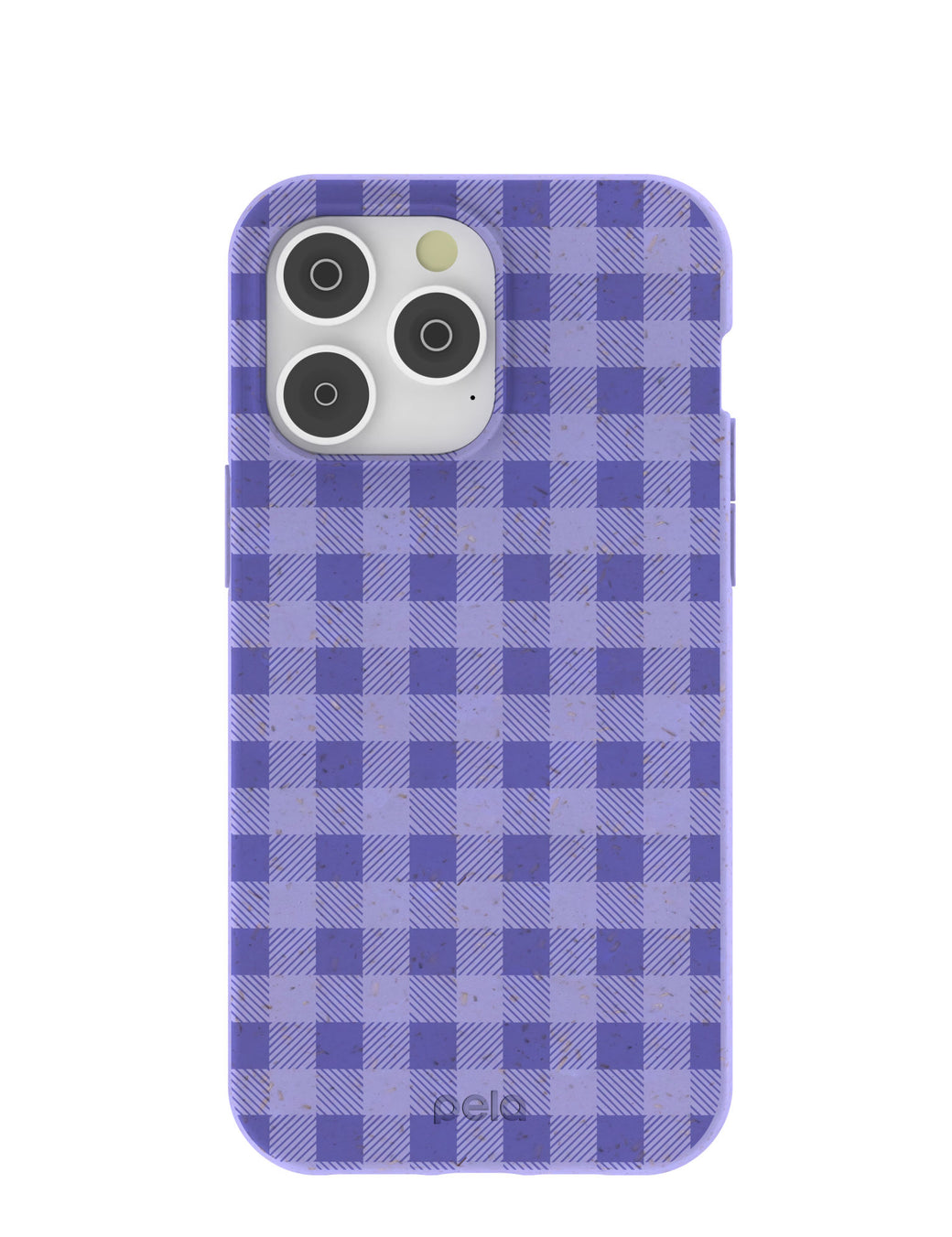 Lavender Checkered iPhone 14 Pro Max Case with MagSafe Module