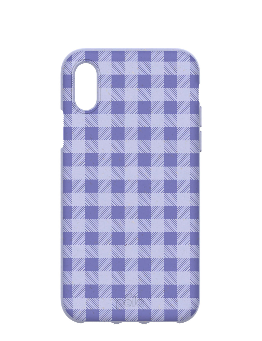Lavender Checkered iPhone X Case