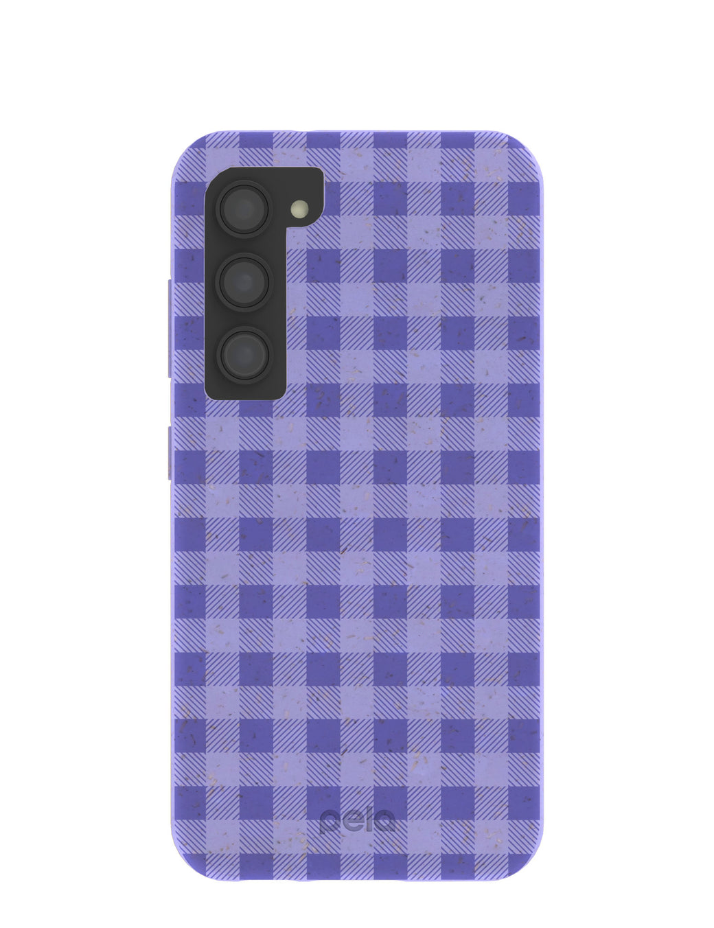Lavender Checkered Samsung Galaxy S23 Case