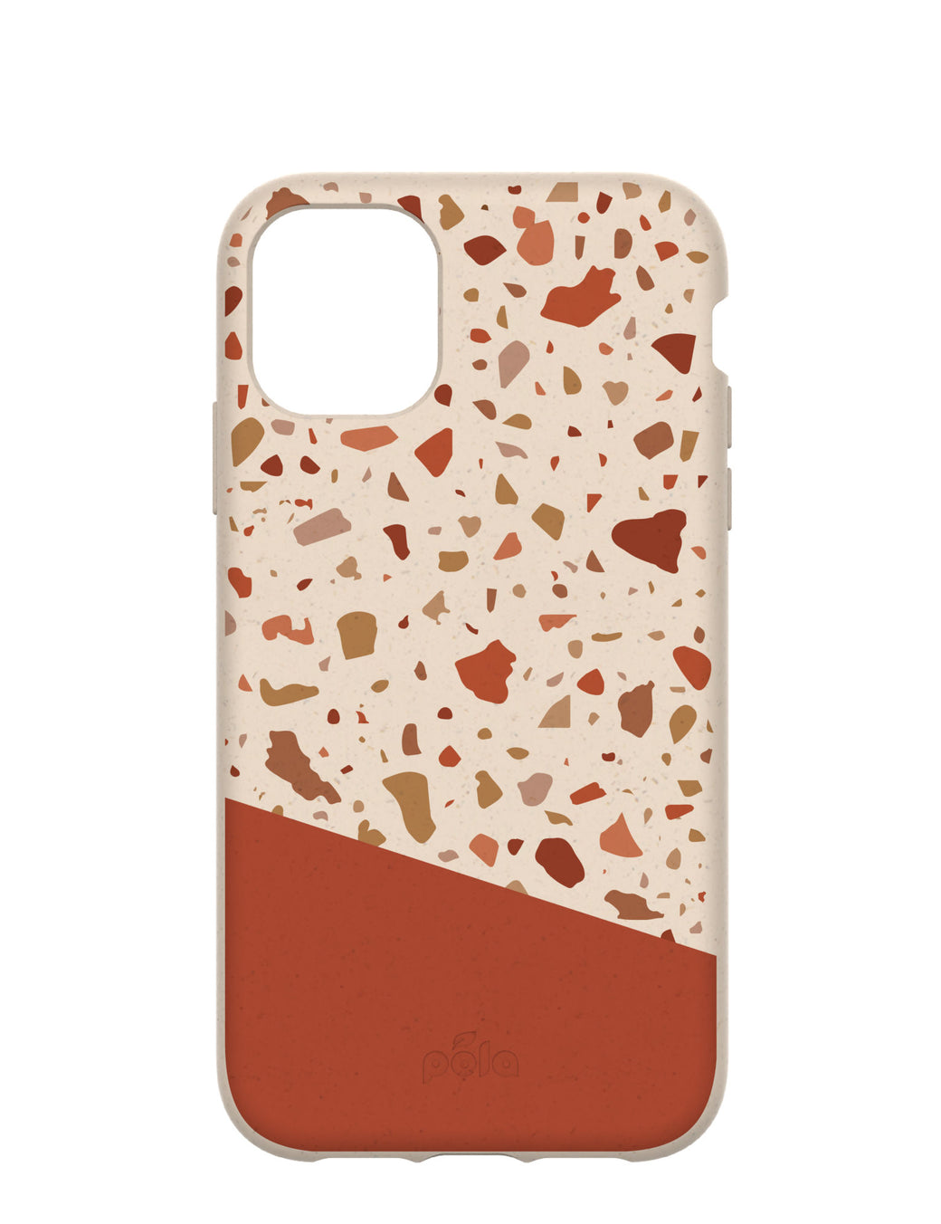 Seashell Clay Terrazzo iPhone 11 Case
