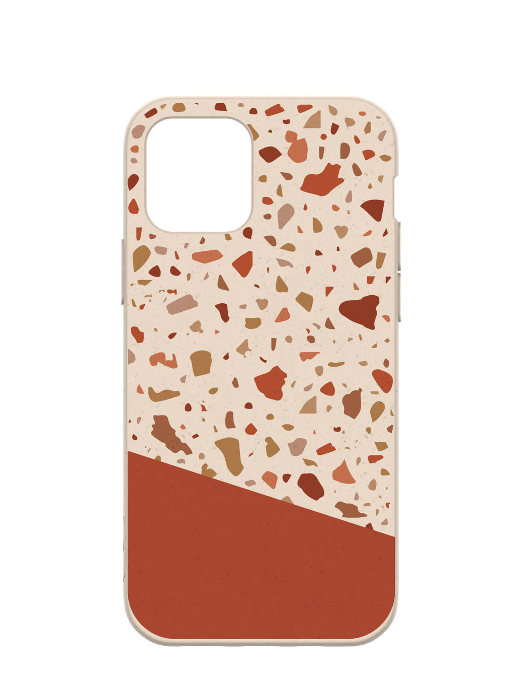 Seashell Clay Terrazzo iPhone 12/ iPhone 12 Pro Case