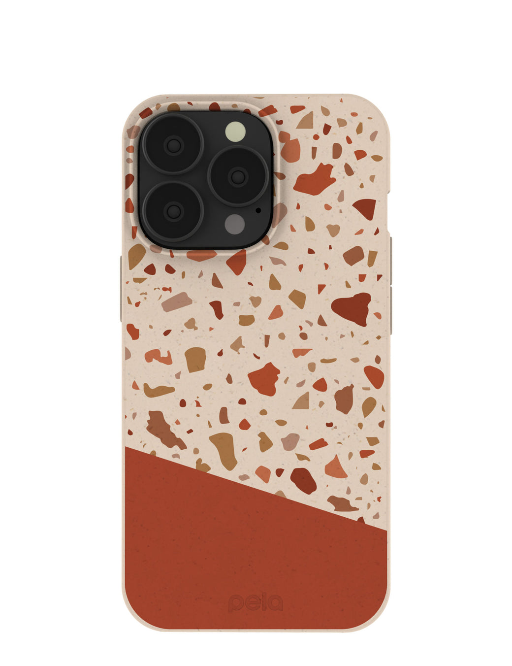 Seashell Clay Terrazzo iPhone 13 Pro Case