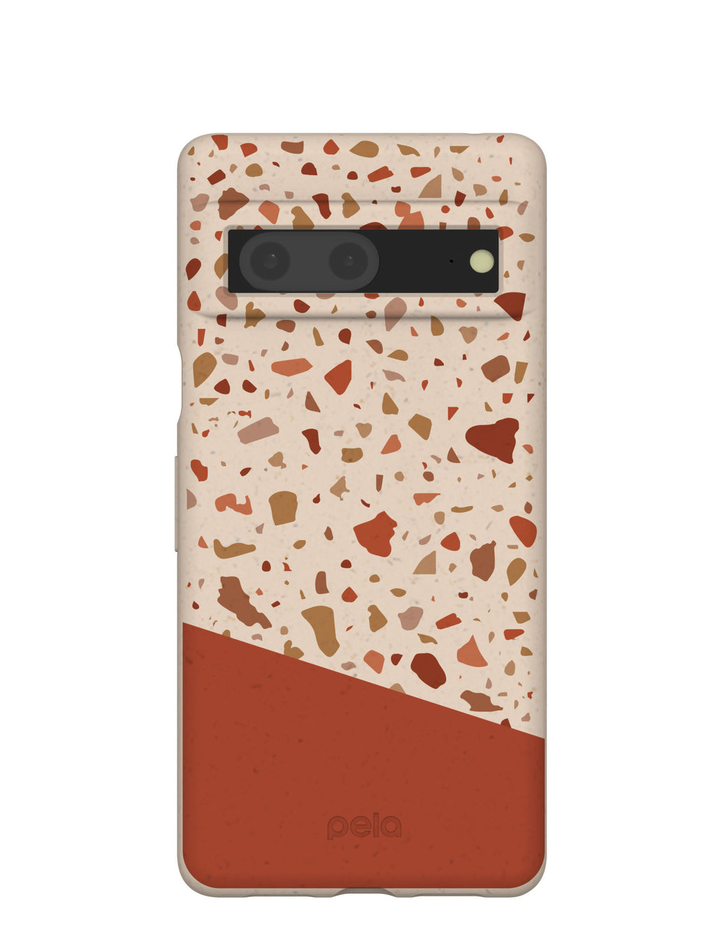 Seashell Clay Terrazzo Google Pixel 7 Case