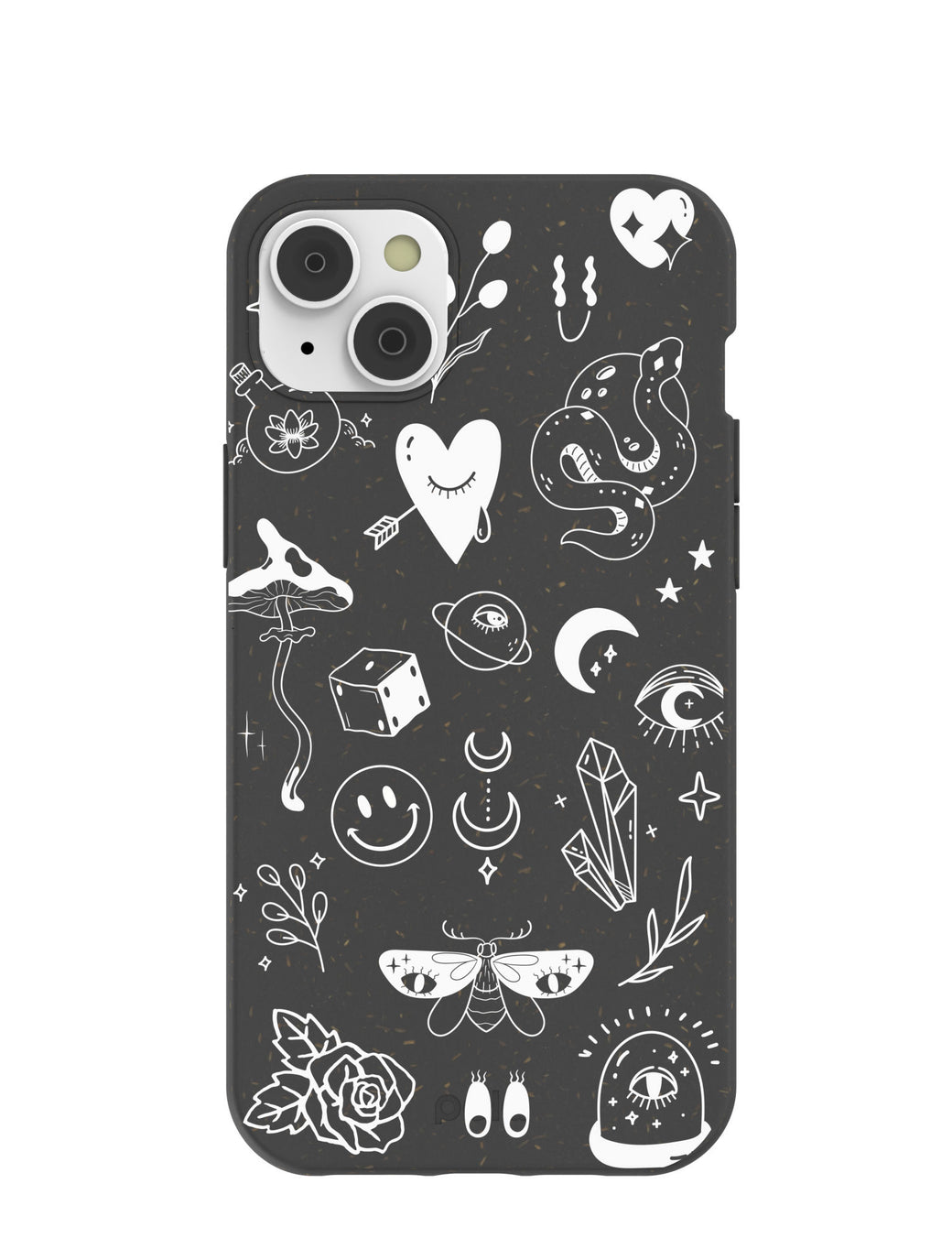 Black Contrast iPhone 14 Plus Case with MagSafe Module