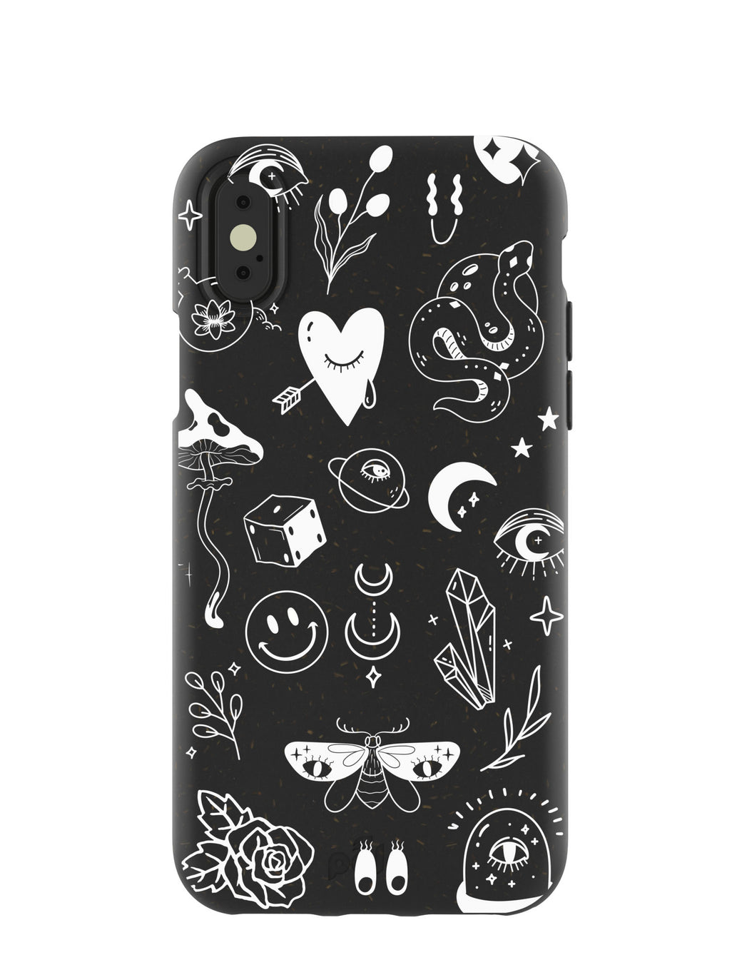 Black Contrast iPhone X Case
