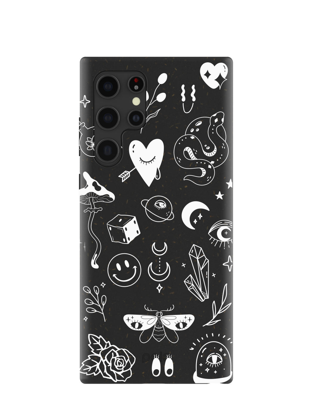 Black Contrast Samsung Galaxy S22 Ultra Case