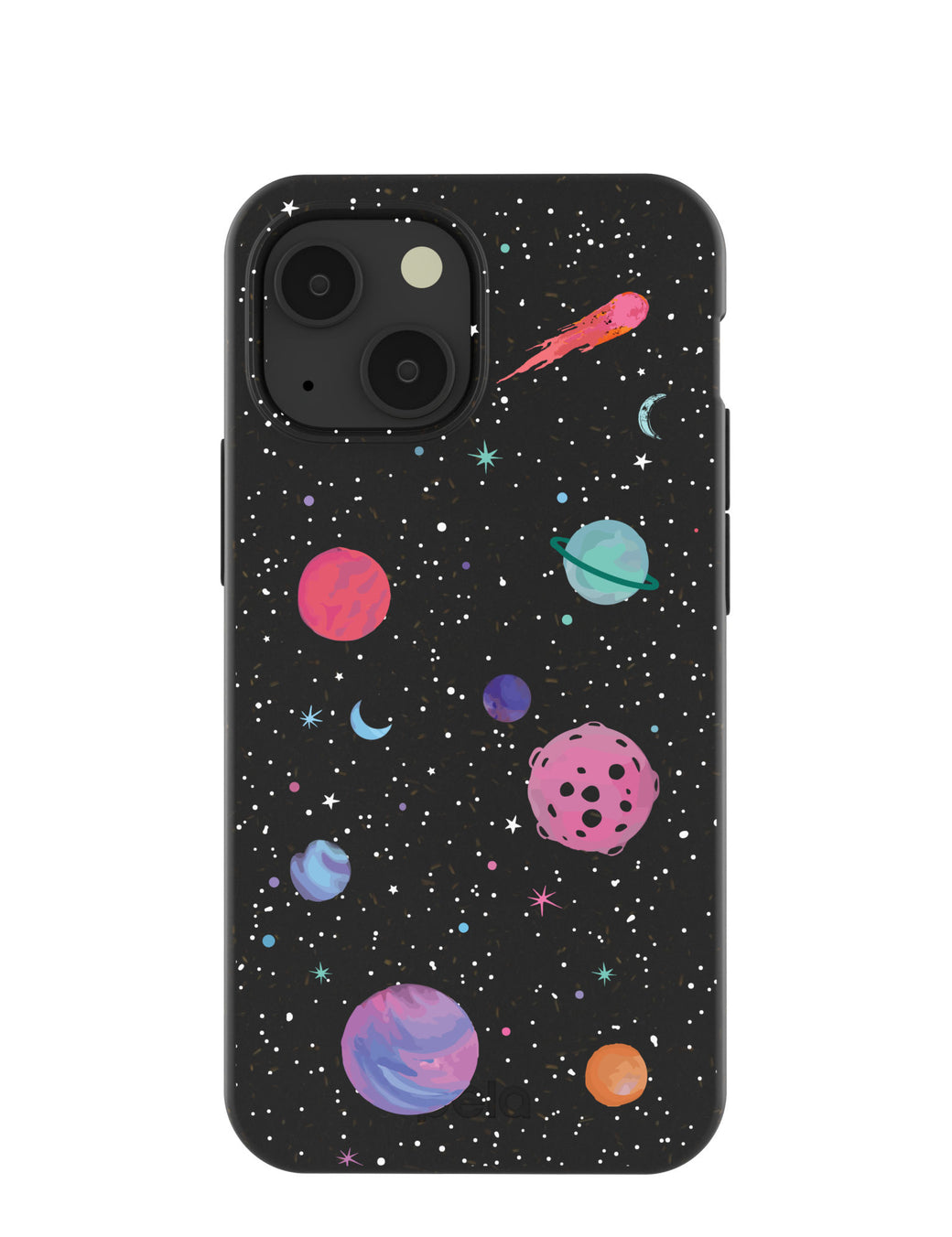 Black Cosmos iPhone 13 Mini Case
