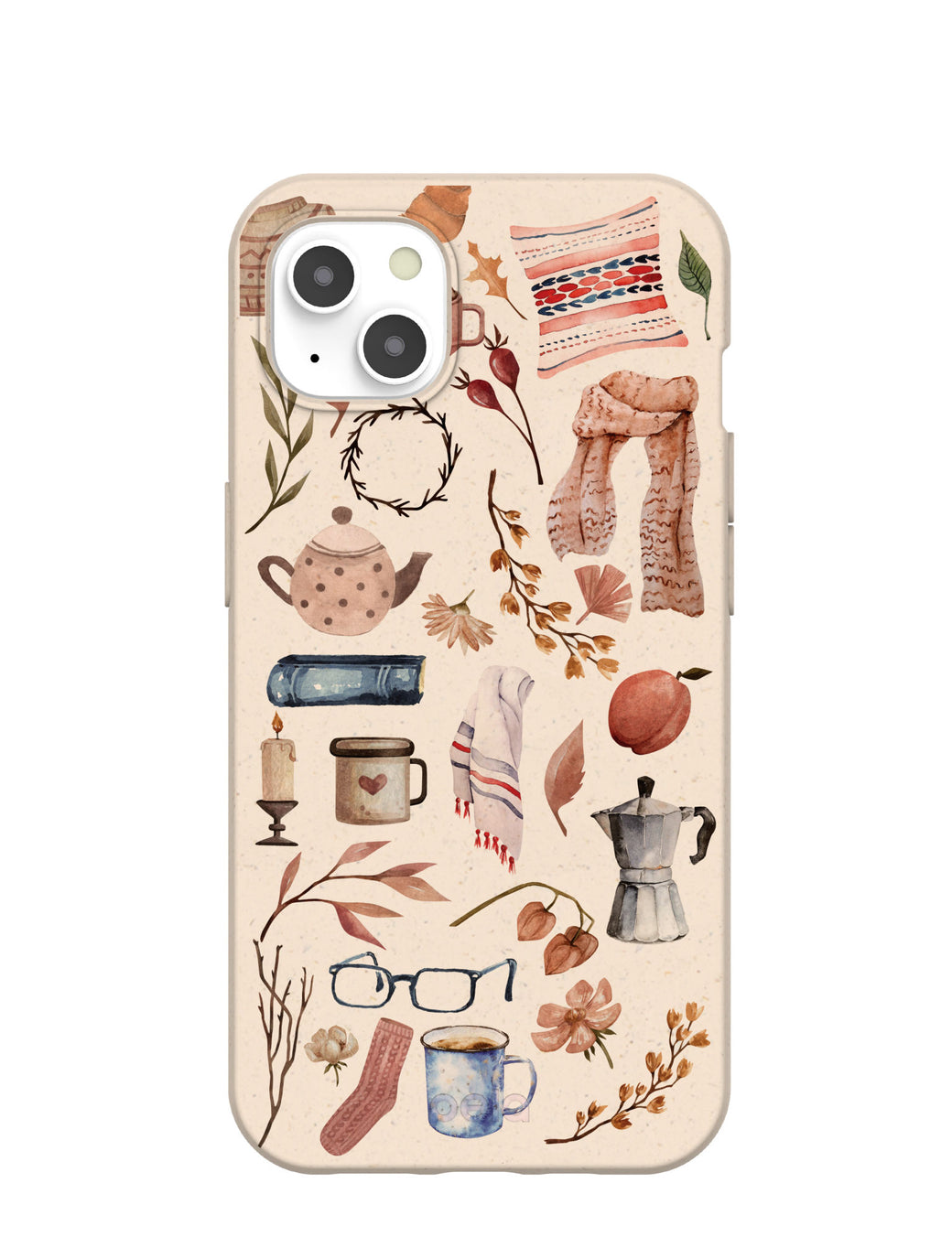 Seashell Creature Comforts iPhone 13 Case
