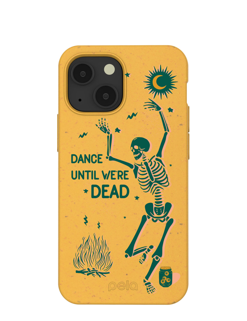 Honey Dancing Skeleton iPhone 13 Mini Case