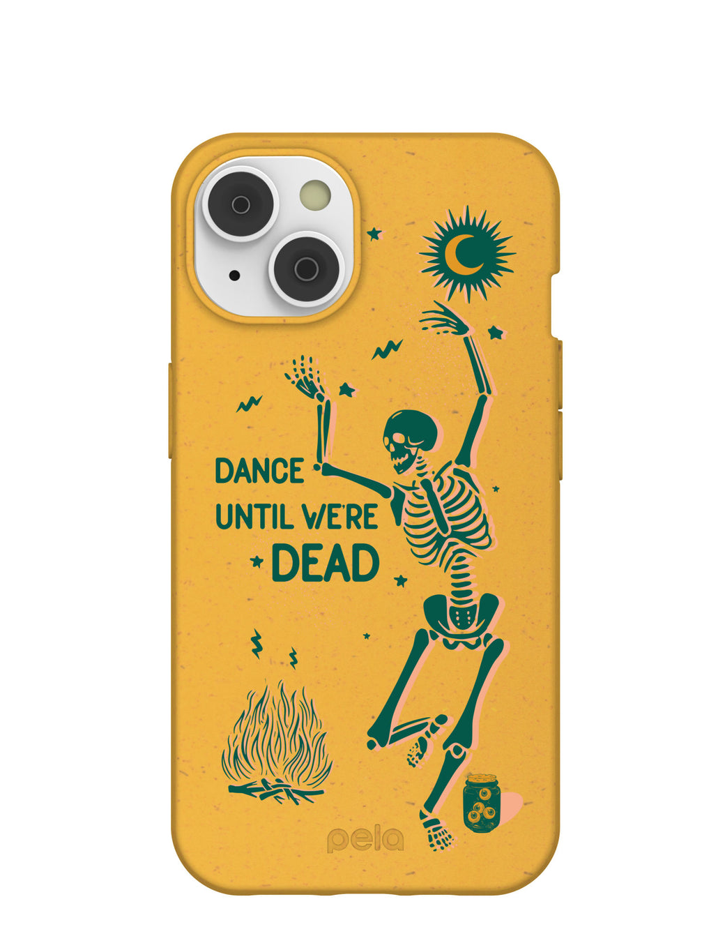 Honey Dancing Skeleton iPhone 14 Case with MagSafe Module