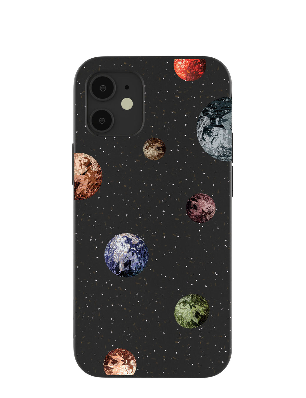 Black Deep Space iPhone 12 Mini Case
