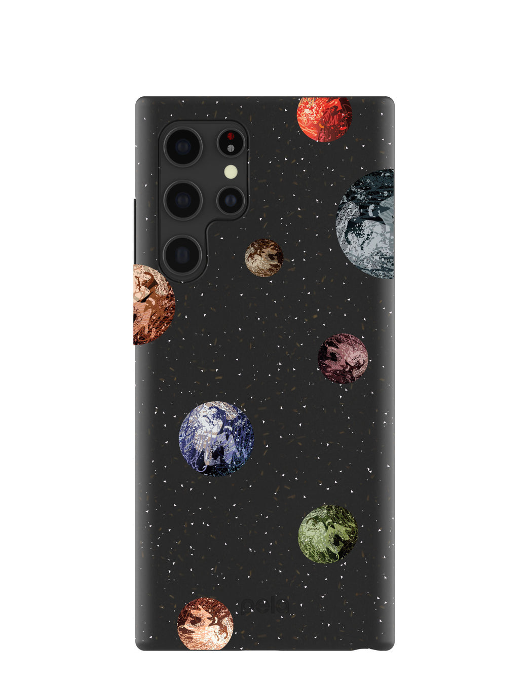 Black Deep Space Samsung Galaxy S22 Ultra Case