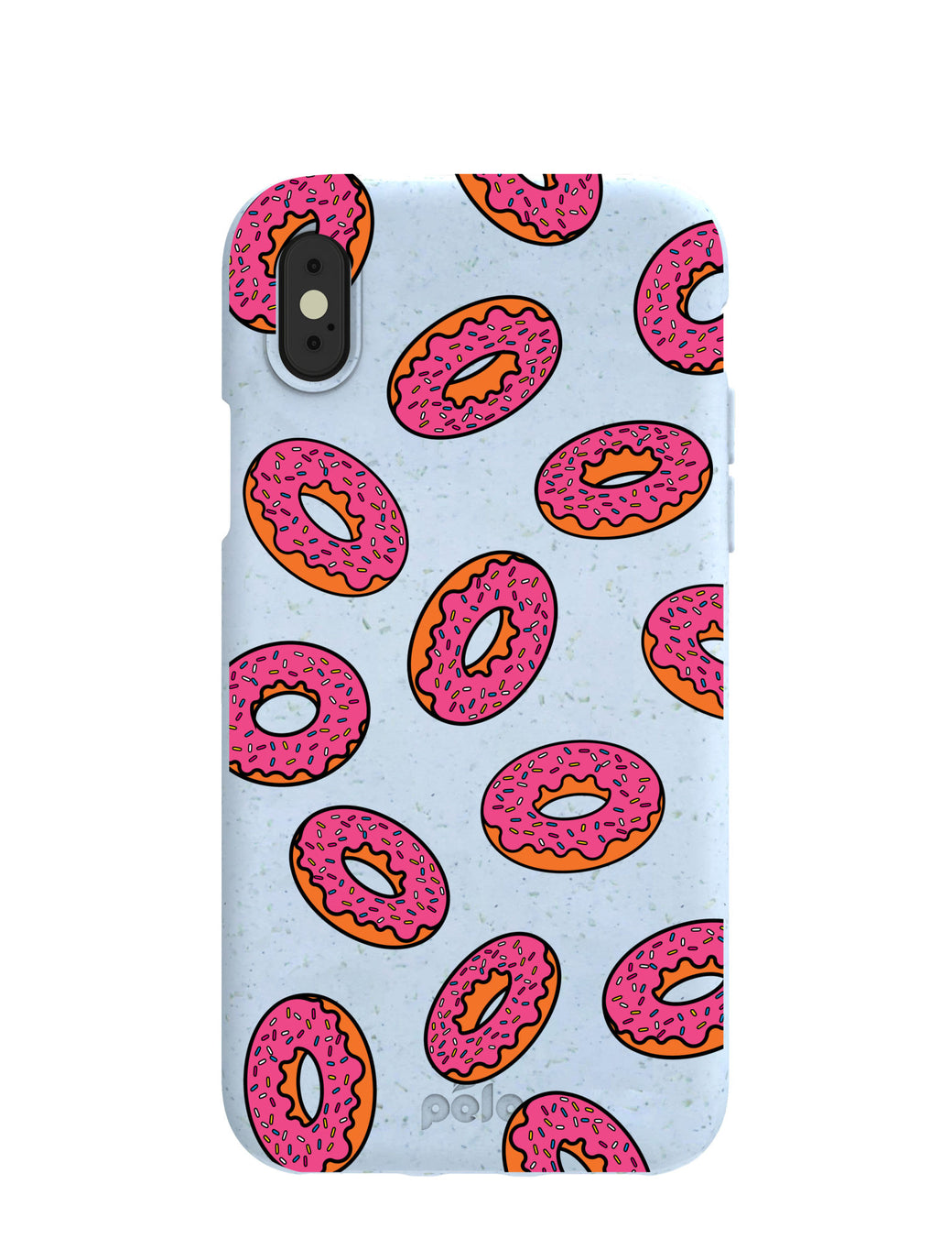 Powder Blue Donuts iPhone X Case