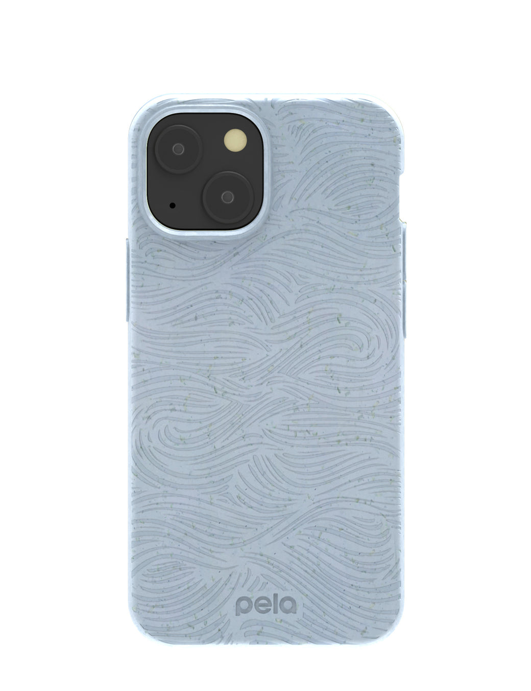 Powder Blue Ebb and Flow iPhone 13 Mini Case