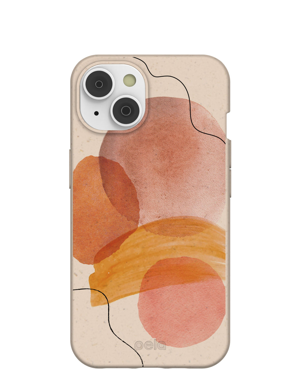 Seashell Expression iPhone 14 Case with MagSafe Module
