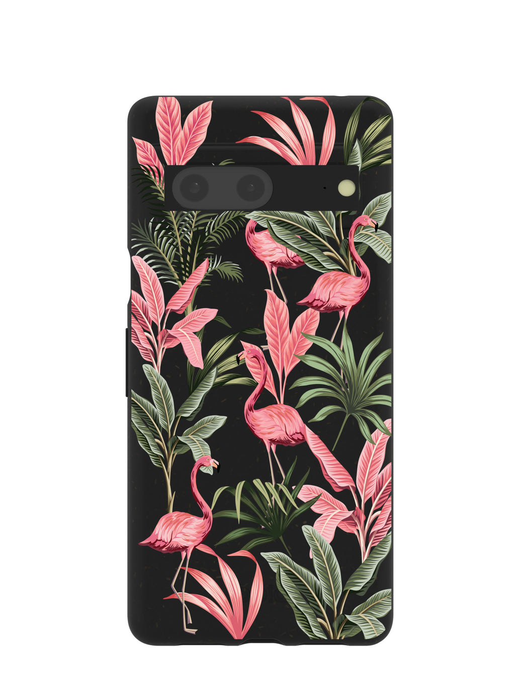 Black Flamingo Party Google Pixel 7 Case