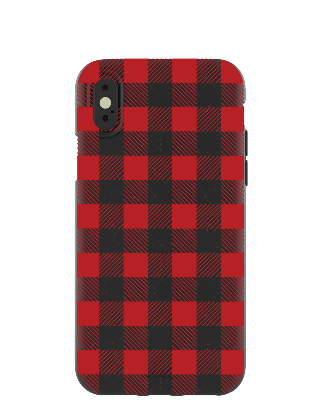Black Flannel iPhone X Case