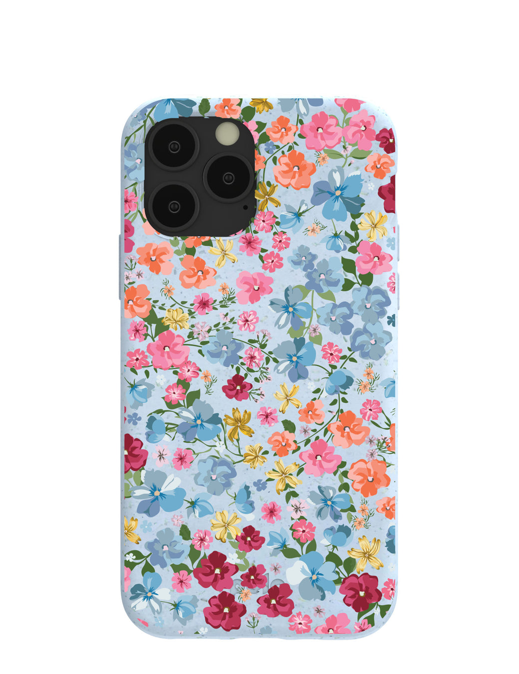 Powder Blue Fleurs iPhone 11 Pro Case