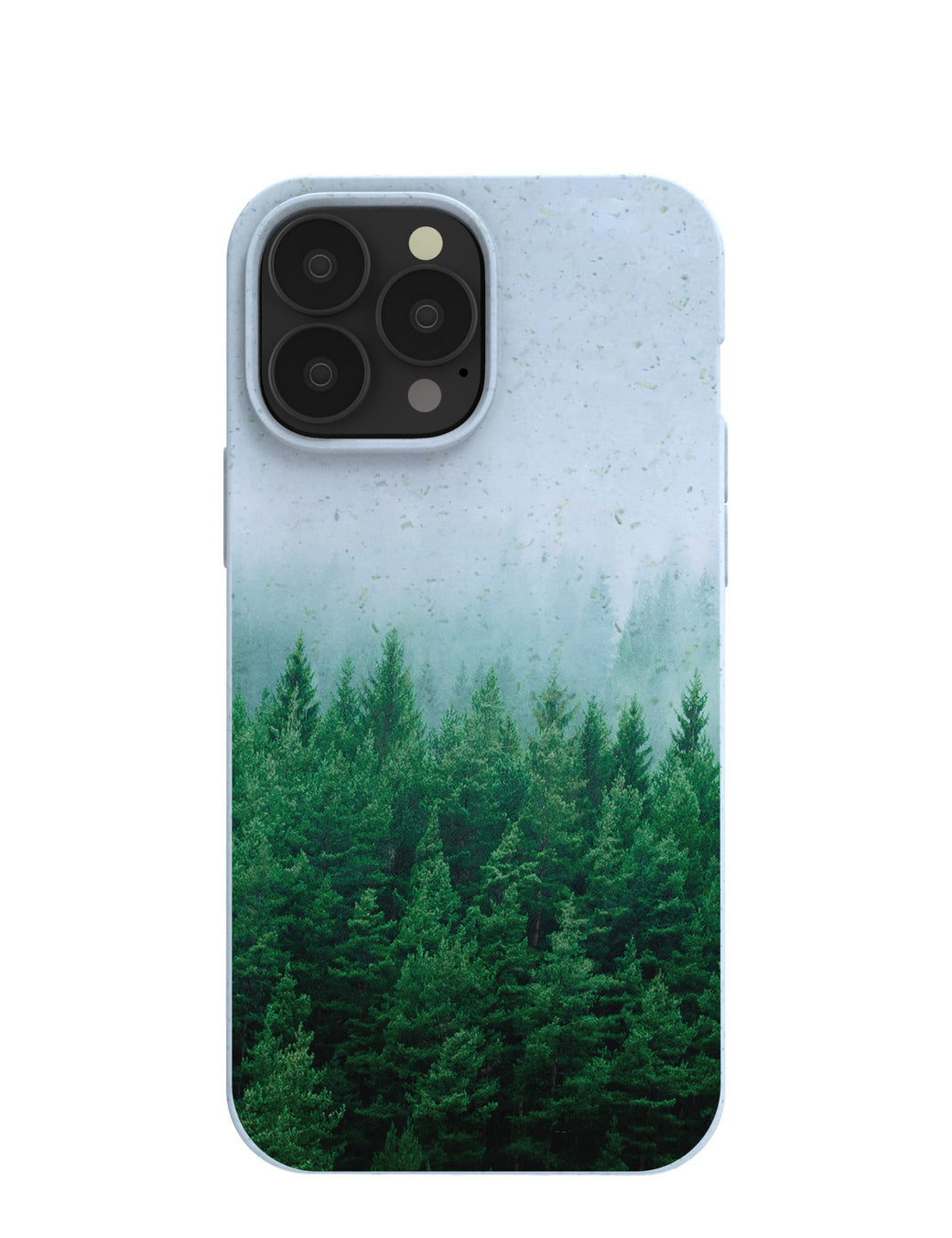 Powder Blue Forest Mist iPhone 13 Pro Max Case