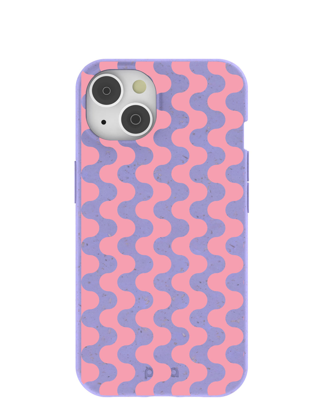 Lavender Frequency iPhone 14 Case with MagSafe Module