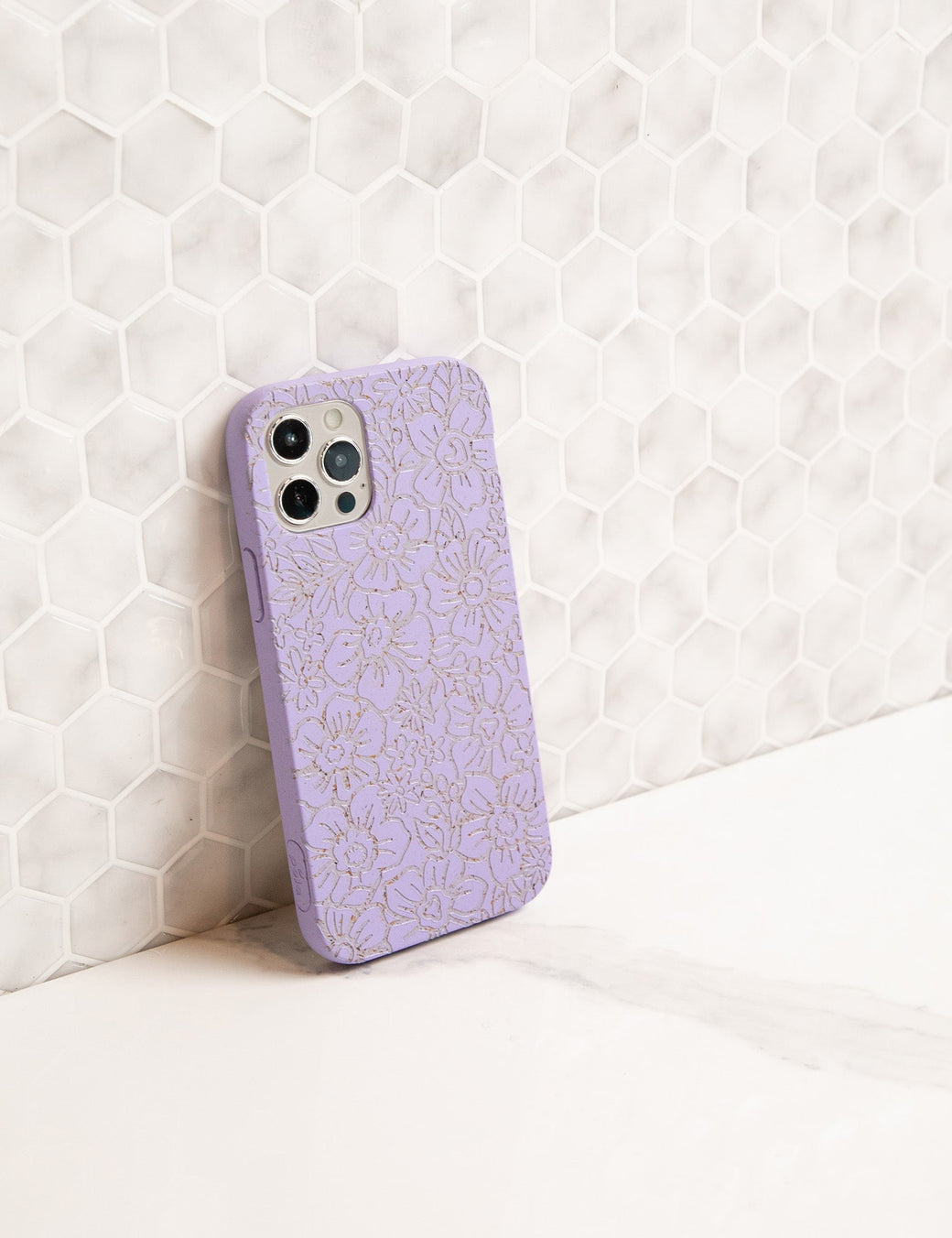 Lavender Flowerbed iPhone 12 Mini Case