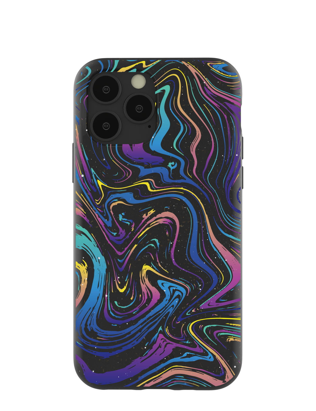 Black Galaxy Swirls iPhone 11 Pro Case