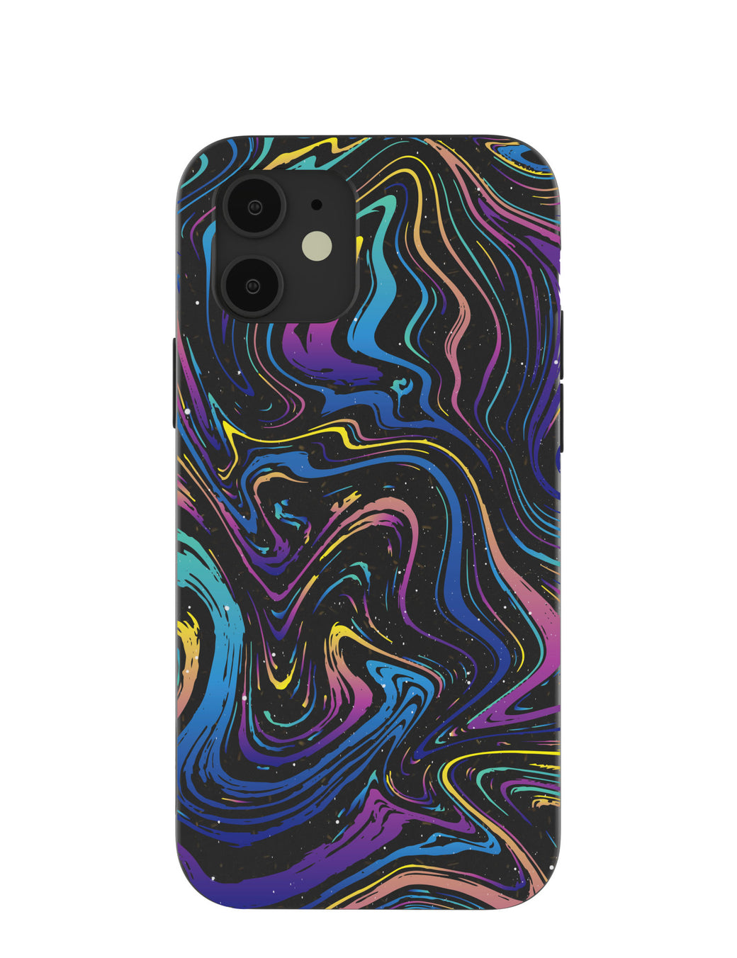 Black Galaxy Swirls iPhone 12/ iPhone 12 Pro Case