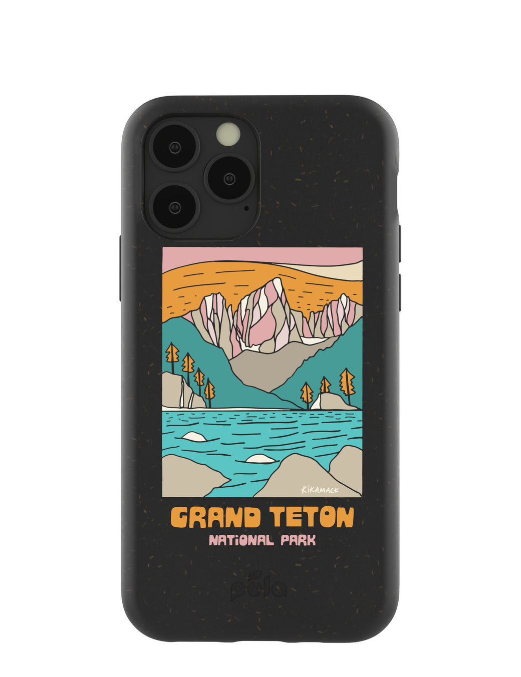 Black Grand Teton iPhone 11 Pro Case